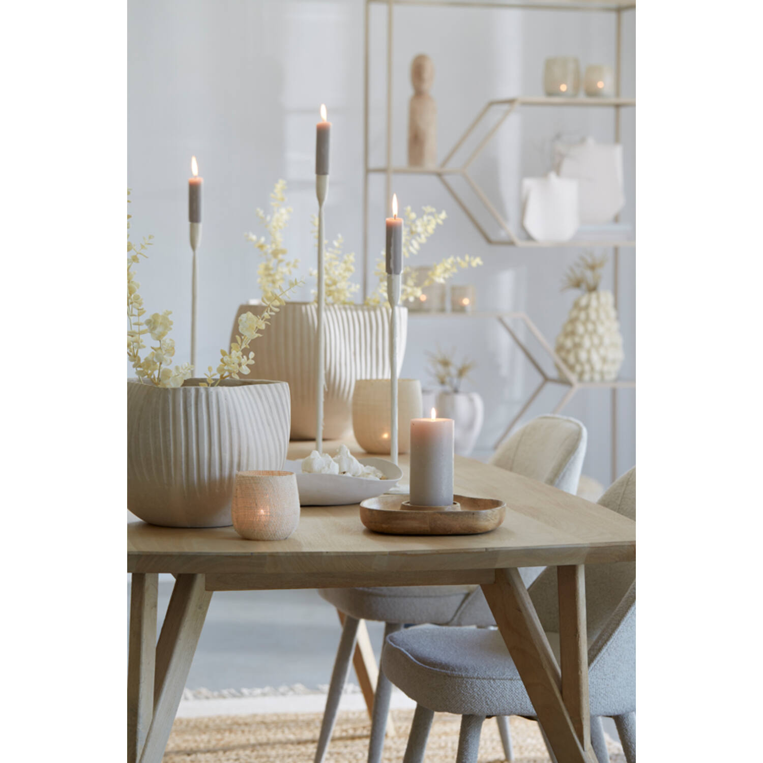 Dish 33x32x6,5 cm ANZIO cream