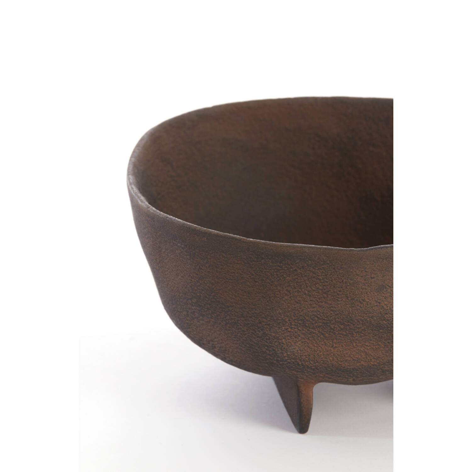 Dish on base 21x20,5x10 cm ROSANA dark brown