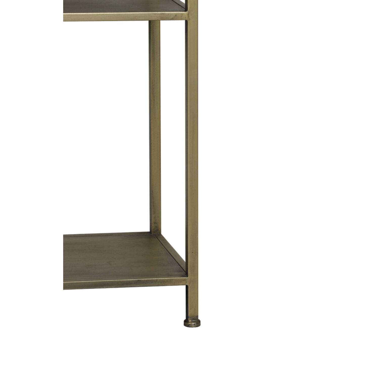 Kast open 101x36x200 cm YVANA antiek goud
