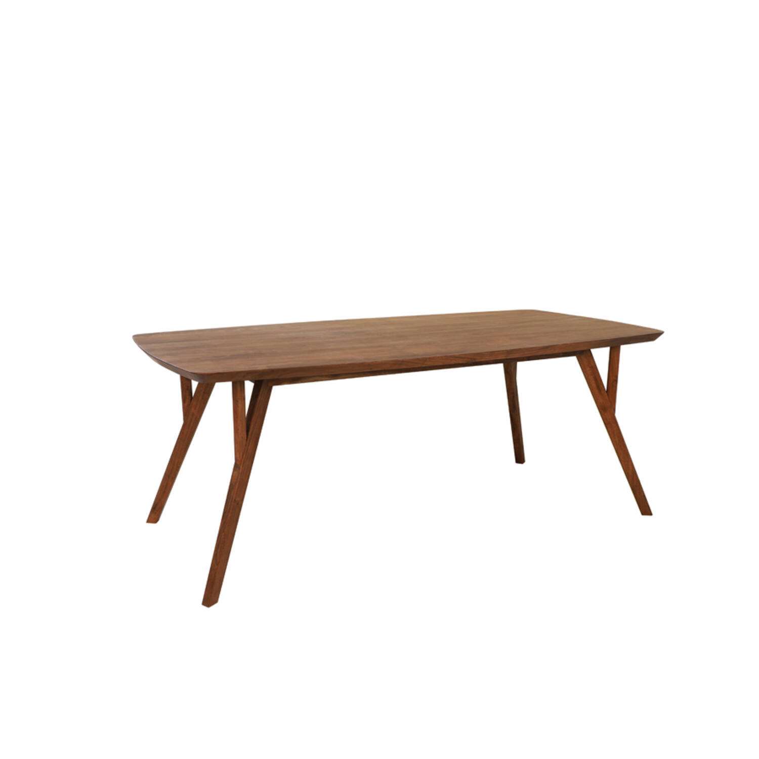 Dining table 220x100x76 cm QUENZA acacia wood brown