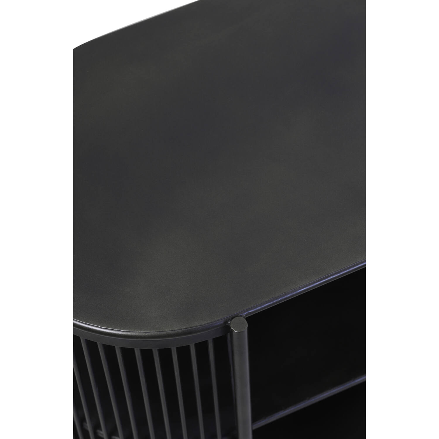 Cabinet open 100x40x80 cm YINTHE black