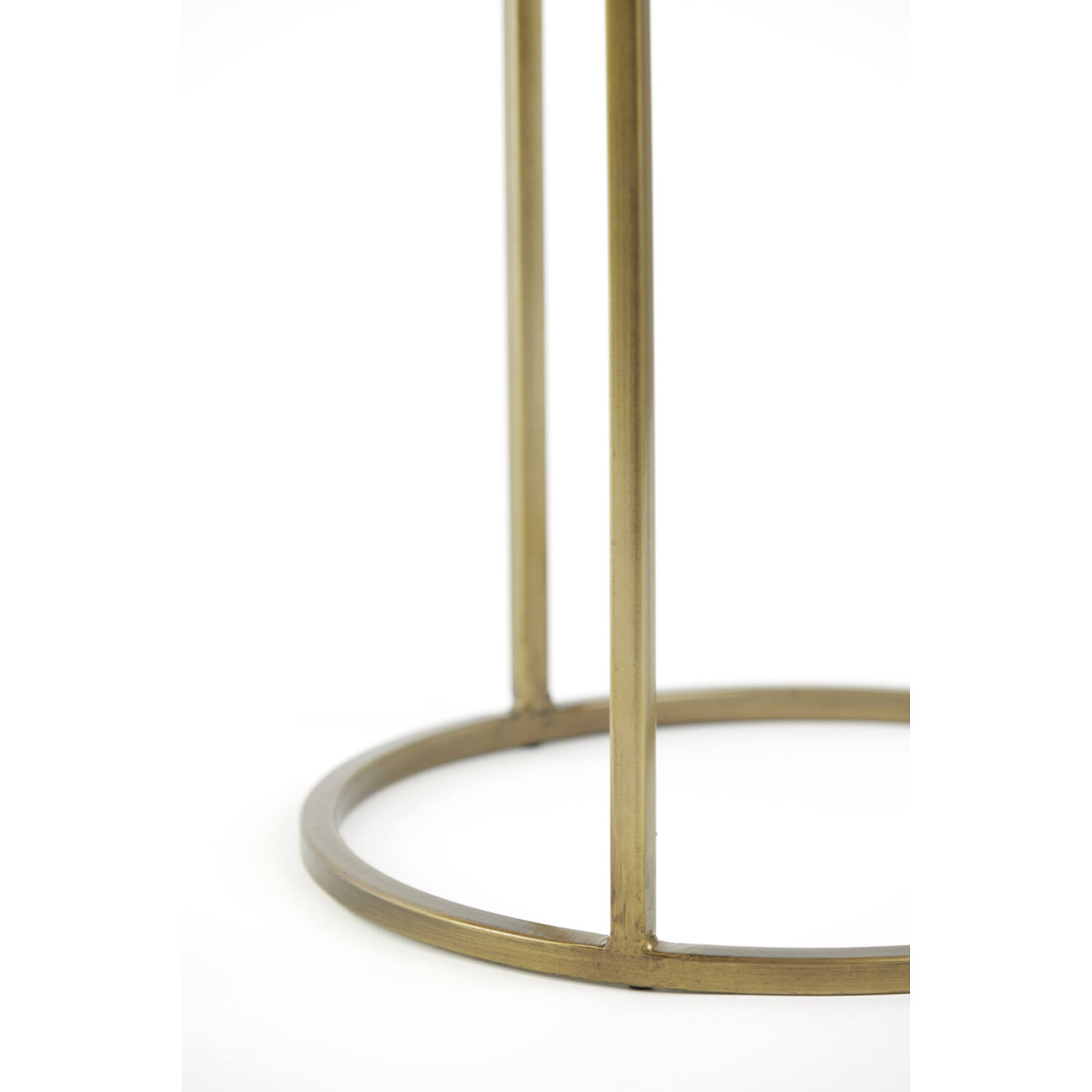 Pillar S/2 Ø30x80+Ø35x100 cm SOBRINA black agate+ant. bronze
