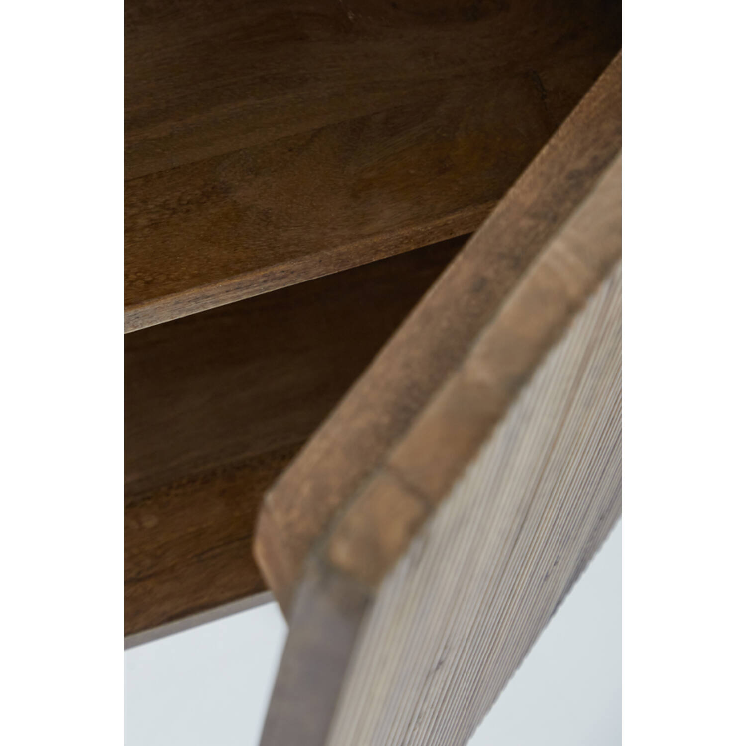 Cabinet 100x40x80 cm BITIKA wood dark brown