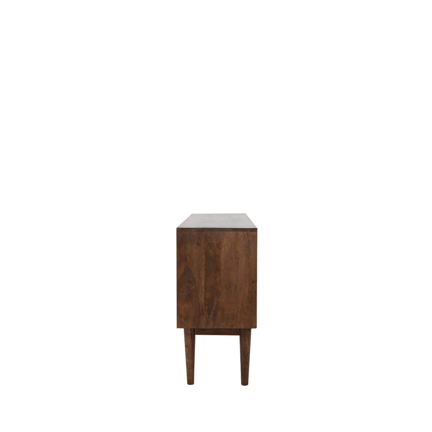 Kast 150x40x80 cm BITIKA hout donker bruin