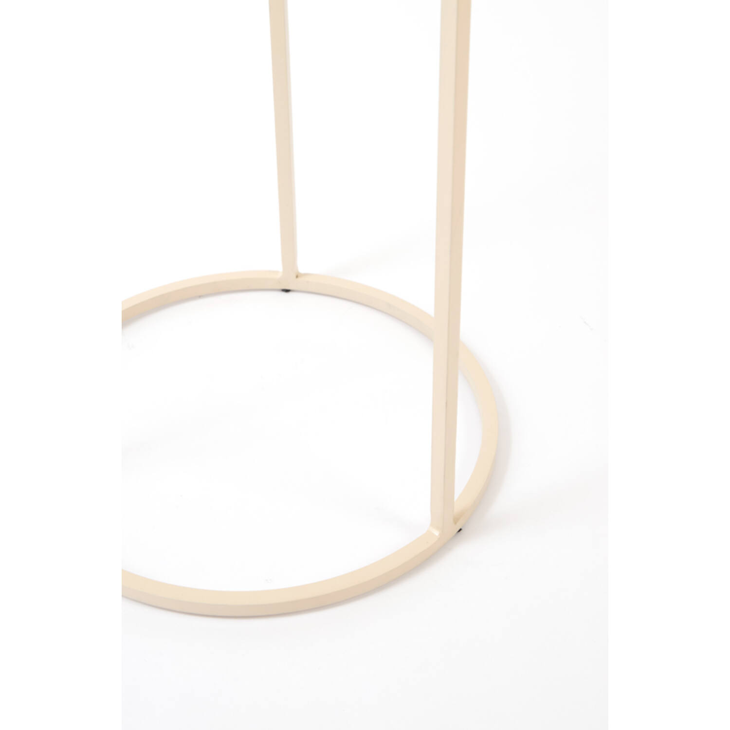 Pillar S/2 Ø32x82+Ø41x102 cm RICARDO travertine sand+beige