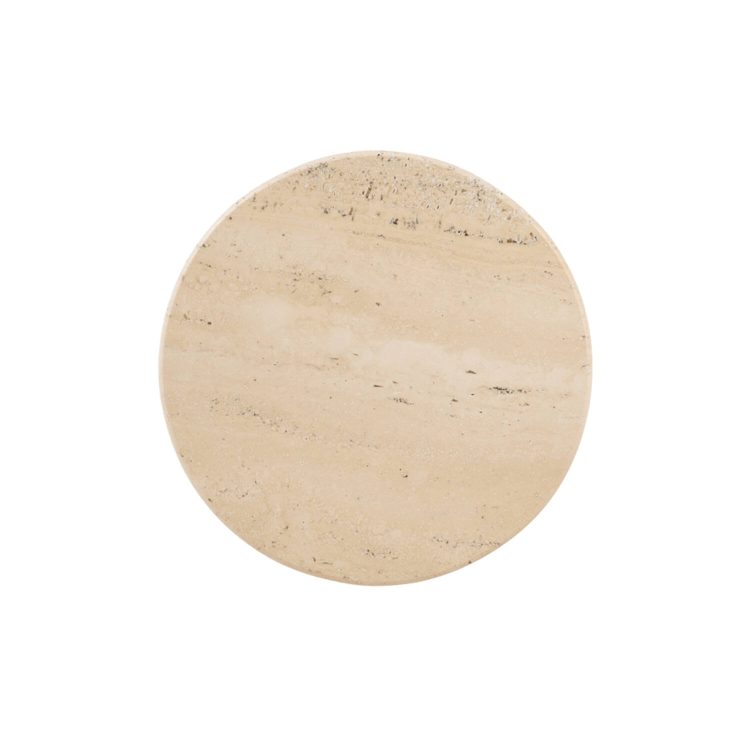 Pillar S/2 Ø32x82+Ø41x102 cm RICARDO travertine sand+beige