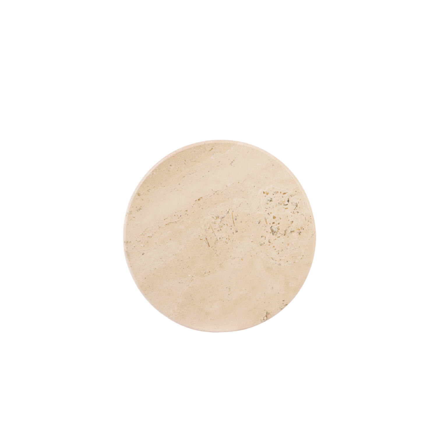 Pillar S/2 Ø32x82+Ø41x102 cm RICARDO travertine sand+beige