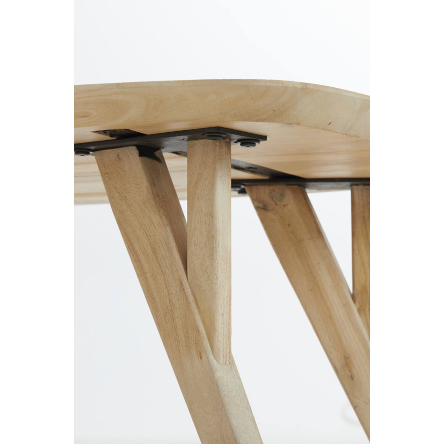 Coffee table 120x65x40 cm QUENZA mango wood natural