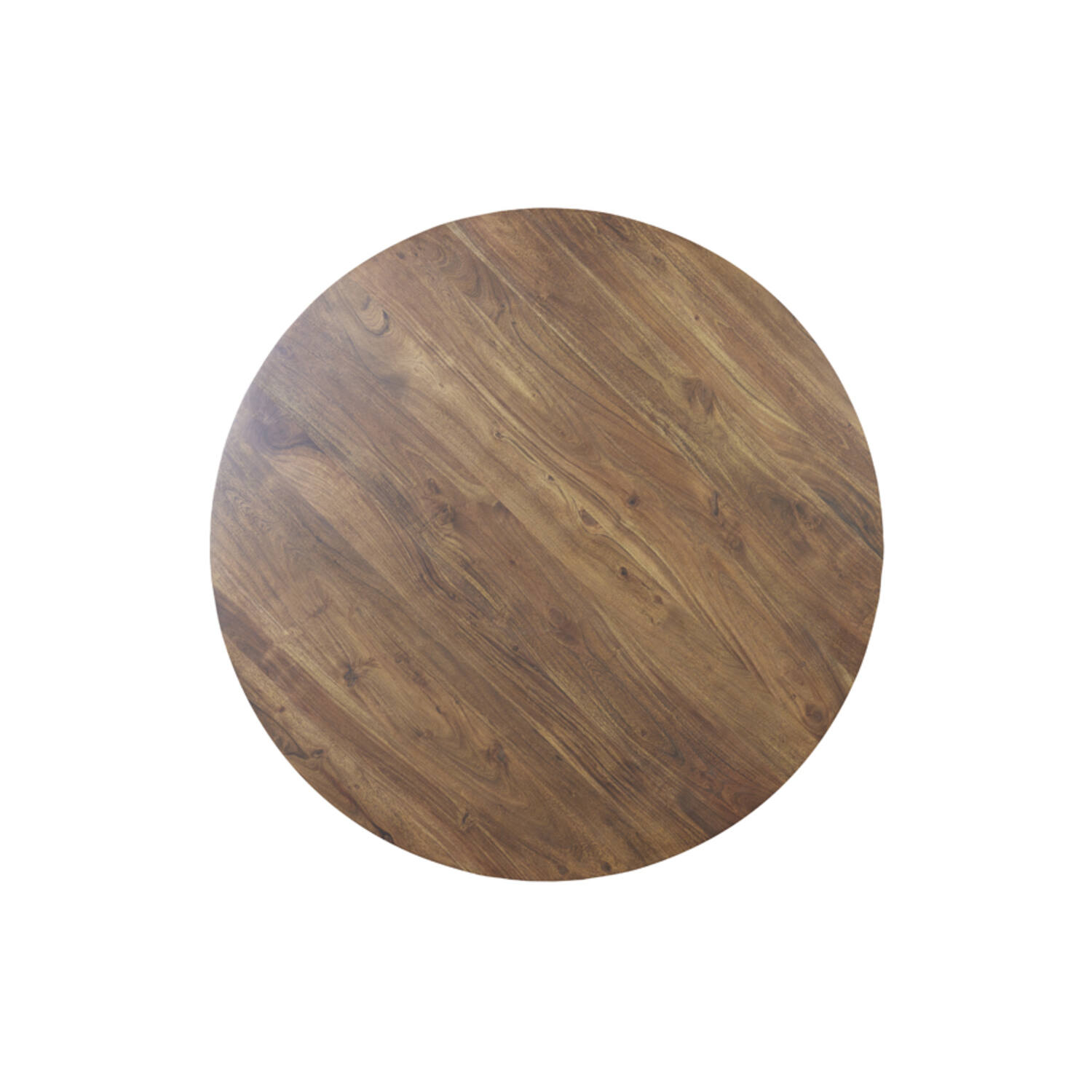 Eettafel Ø140x76 cm QUENZA acacia hout bruin