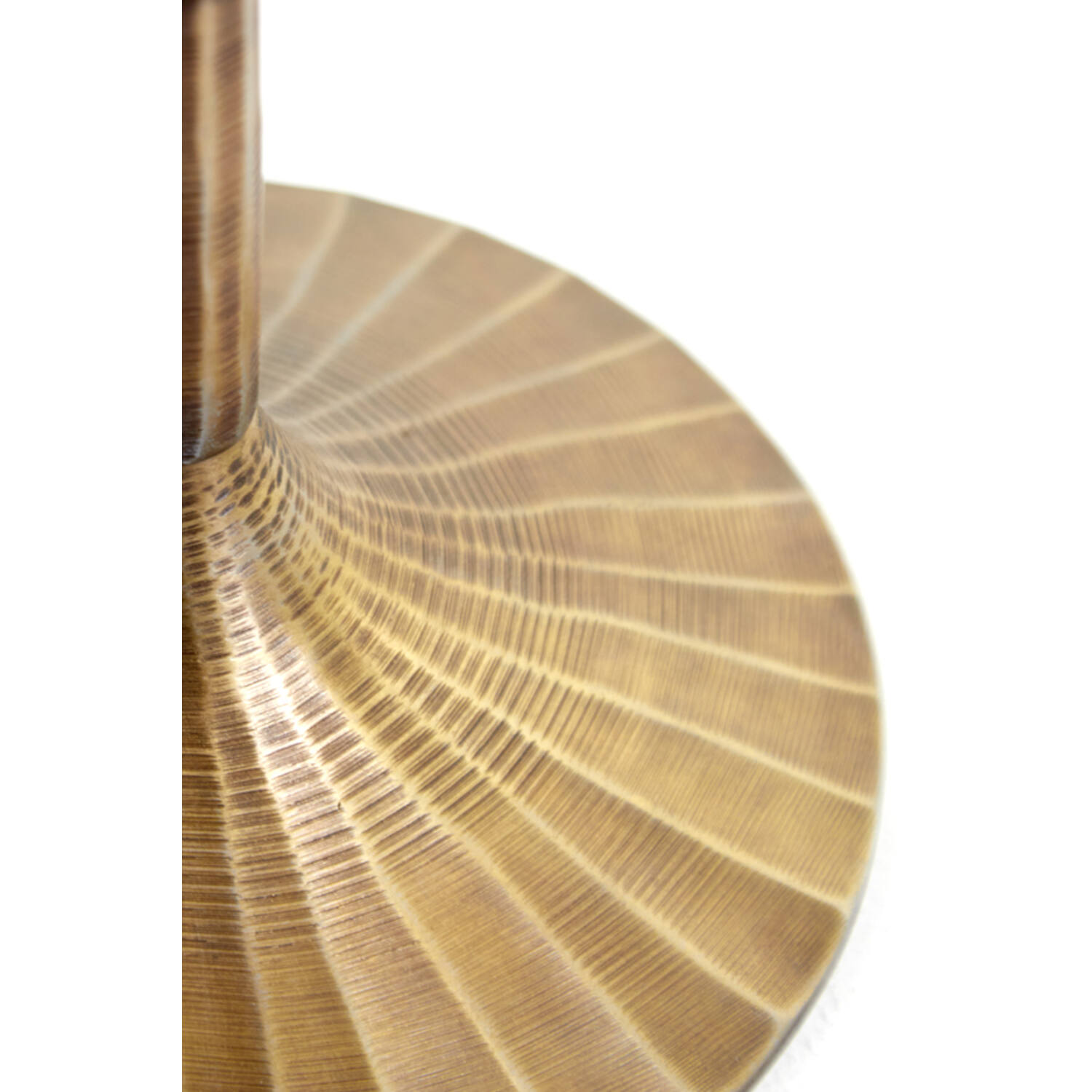 Side table Ø50x60 cm JANNA antique bronze