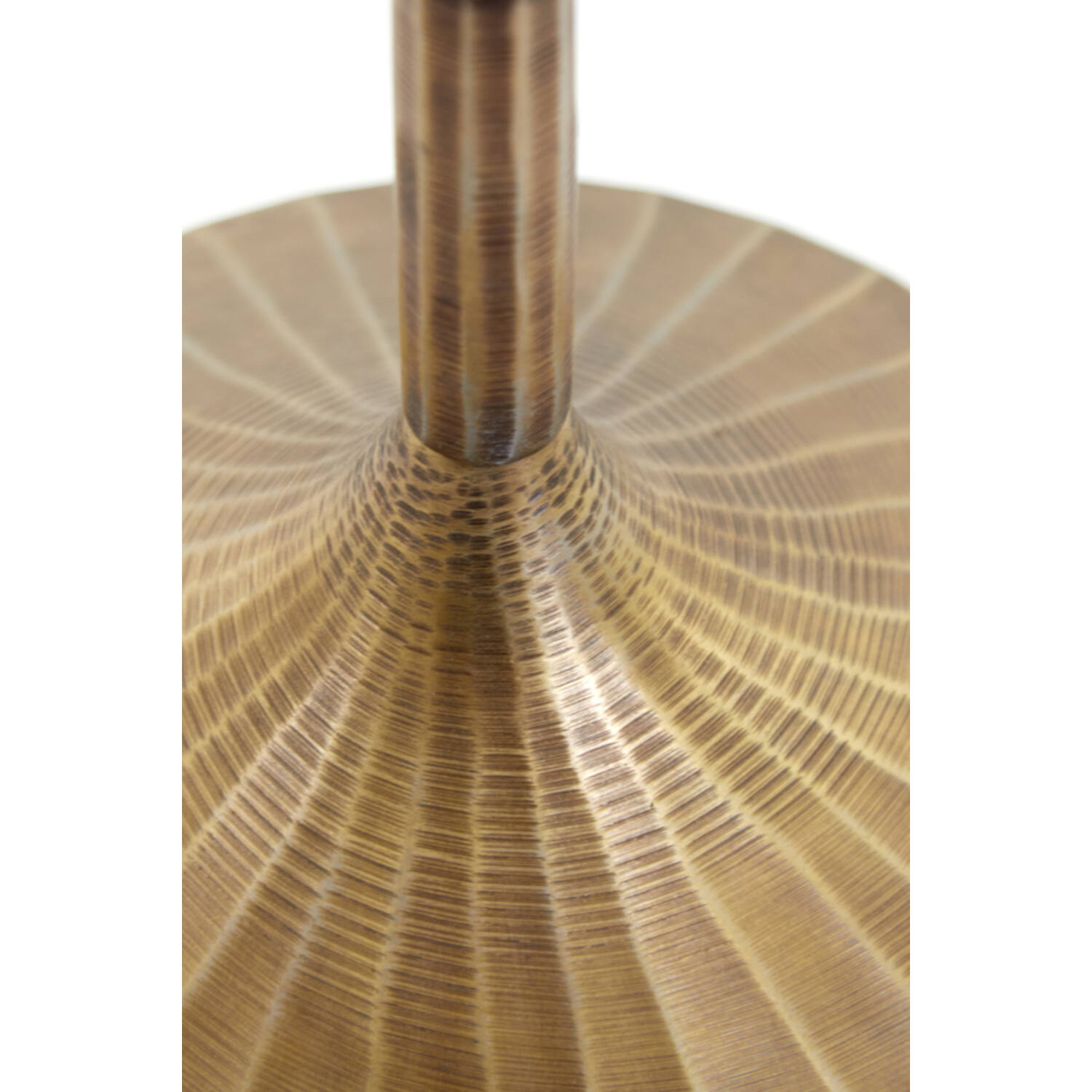 Side table Ø50x60 cm JANNA antique bronze