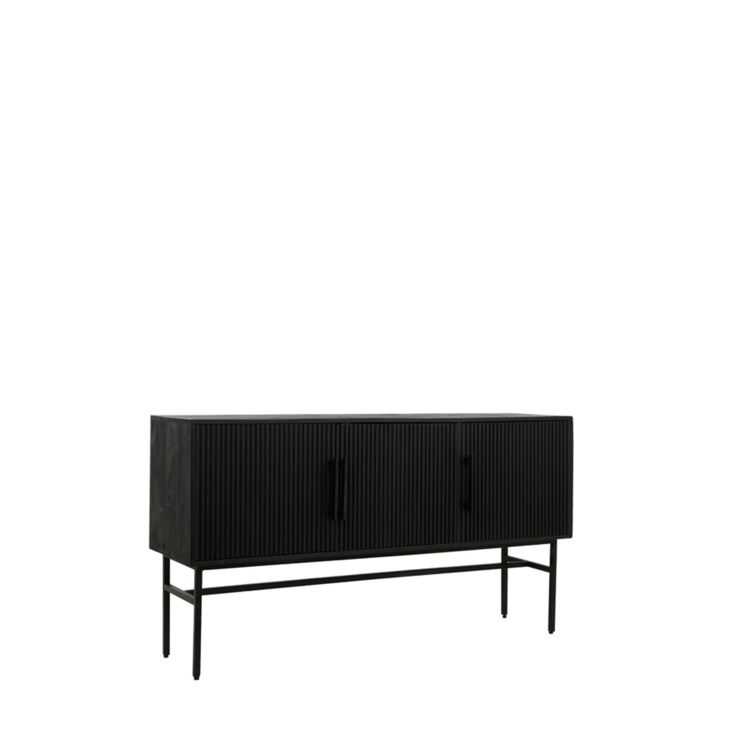 Cabinet 150x40x80 cm ABAGE wood black
