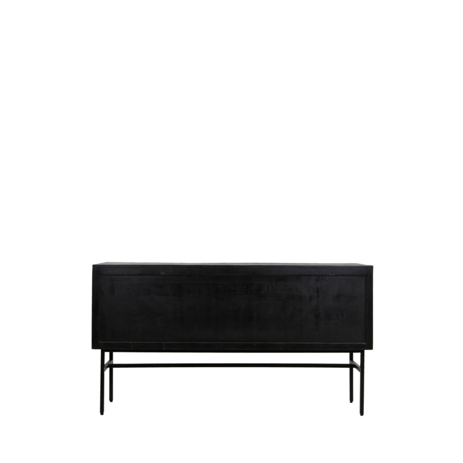 Cabinet 150x40x80 cm ABAGE wood black