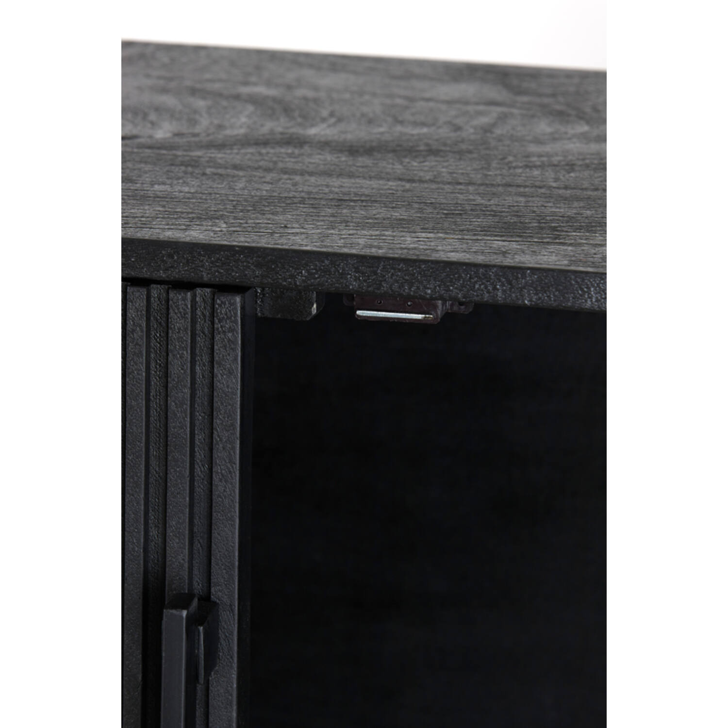 Cabinet 150x40x80 cm ABAGE wood black
