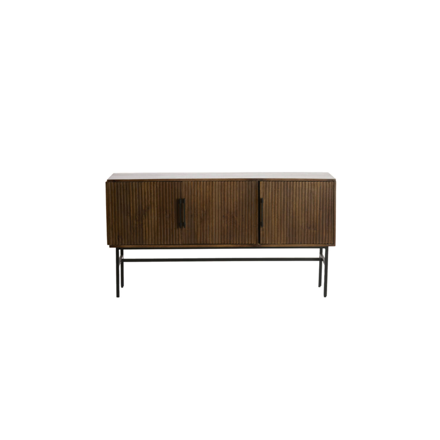 Cabinet 150x40x80 cm ABAGE wood dark brown