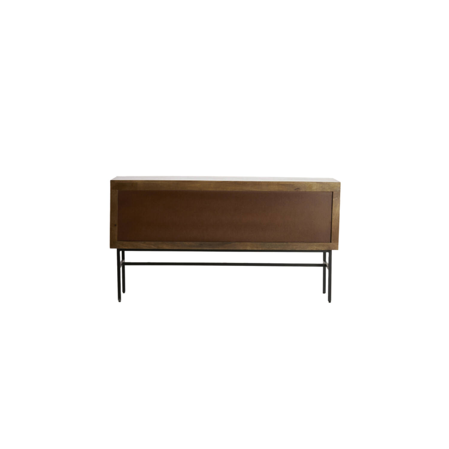 Cabinet 150x40x80 cm ABAGE wood dark brown
