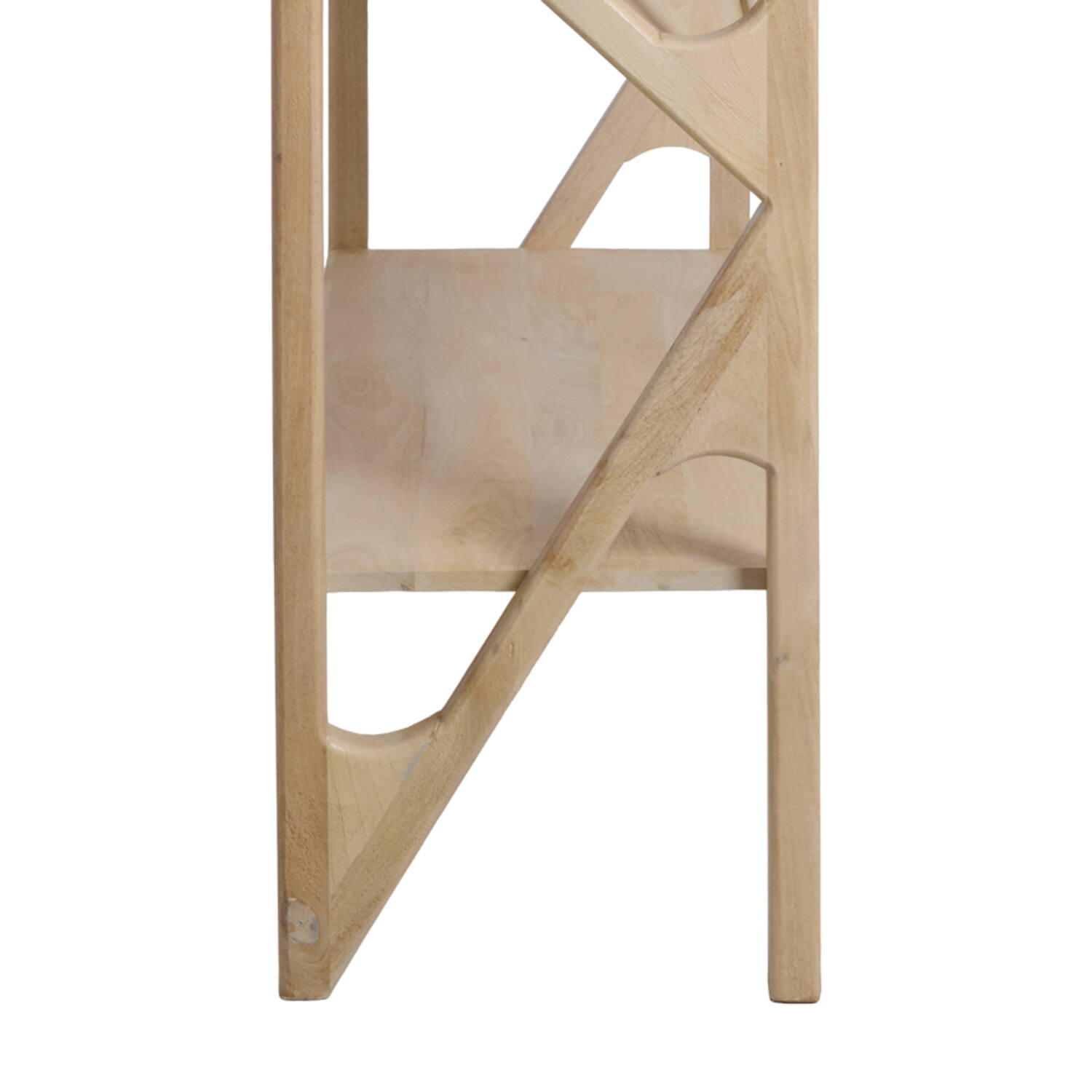 Cabinet open 120x40x160 cm YUKI mango wood natural