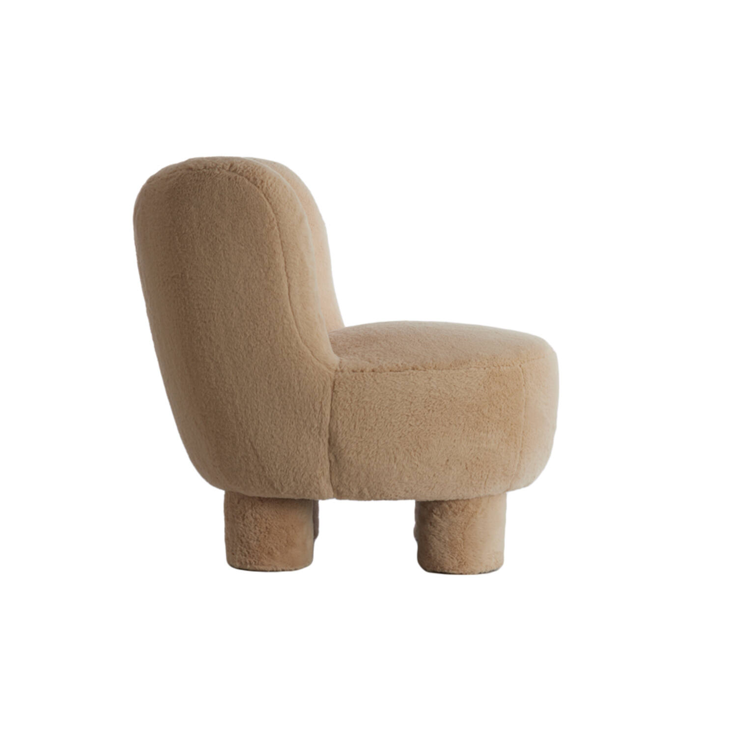 Stoel 79x76x77 cm KAMOVU beige