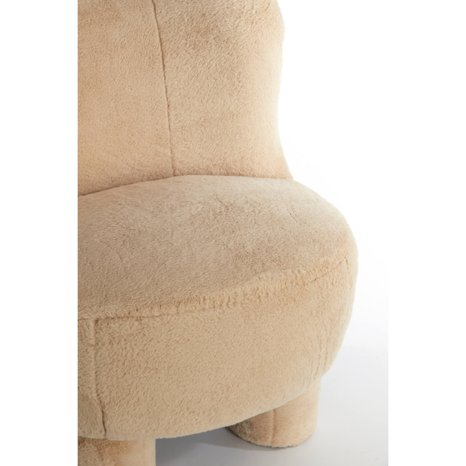 Stoel 79x76x77 cm KAMOVU beige