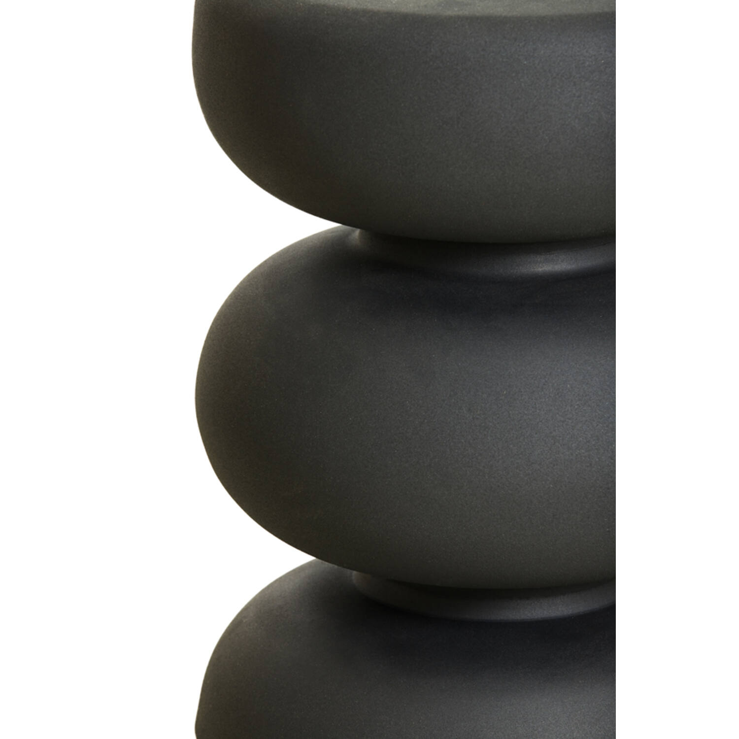 Side table Ø35x46 cm KOBODO matt black