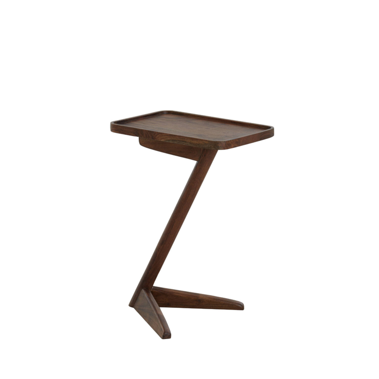 Side table 45x42x63 cm QIANO acacia wood brown