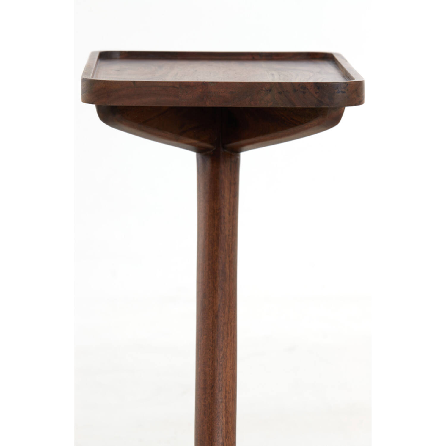 Side table 45x42x63 cm QIANO acacia wood brown