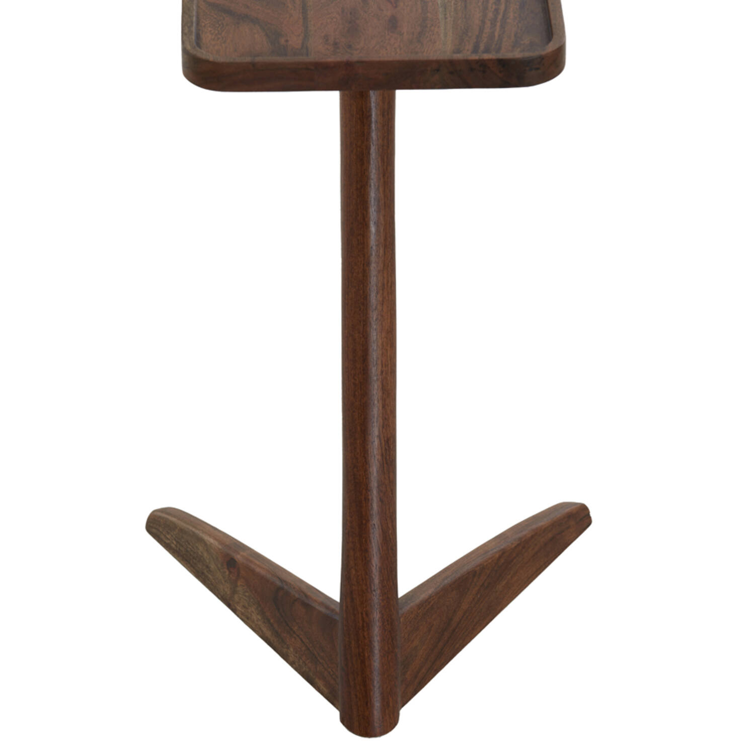 Side table 45x42x63 cm QIANO acacia wood brown