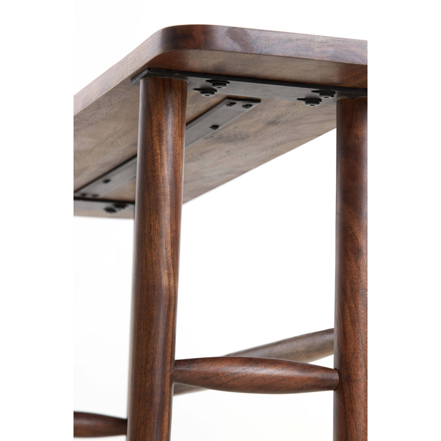 Side table 120x30x75 cm QIANO acacia hout bruin