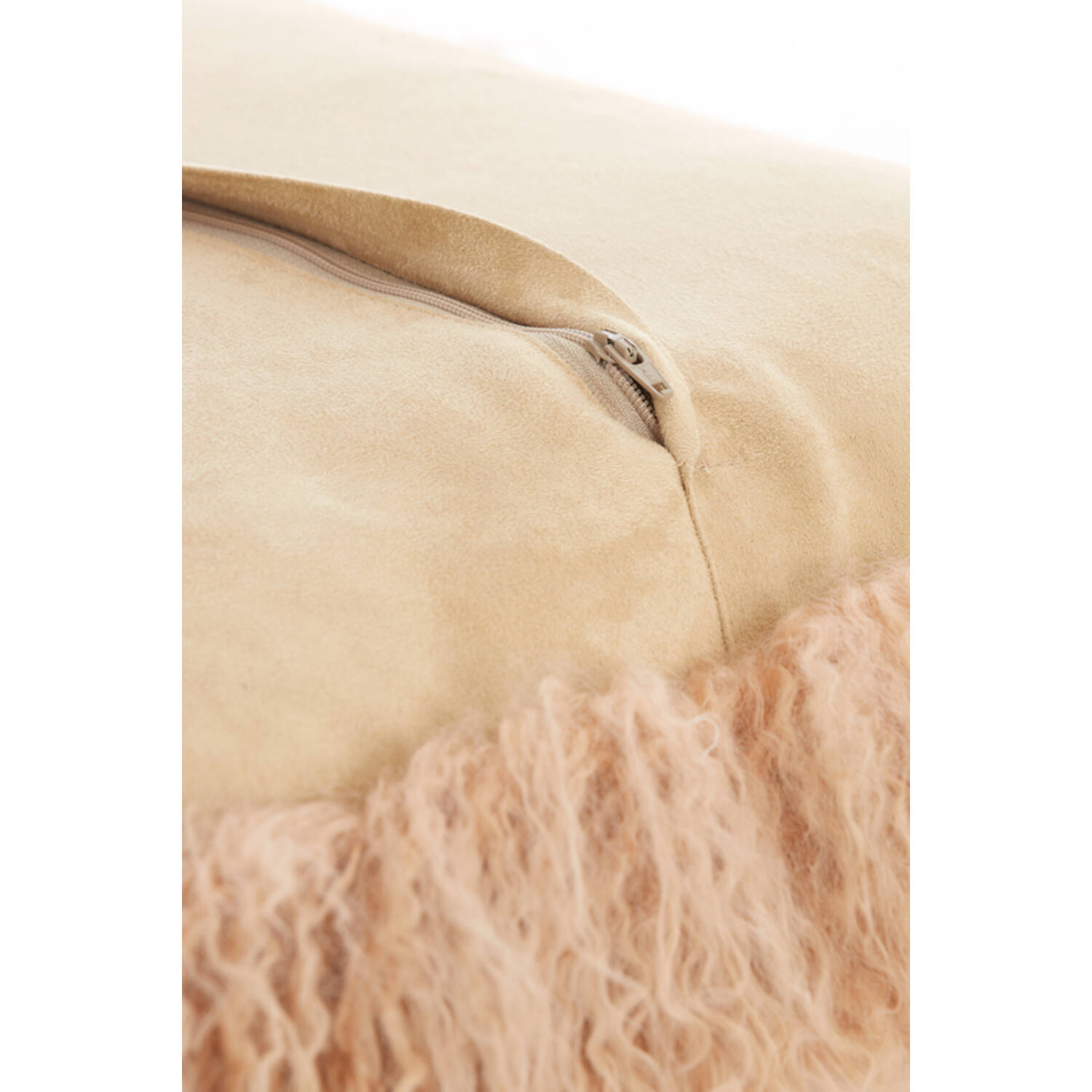 Kissen 40x40 cm ELVINE sand (6834183), Light & Living Wohnaccessoires
