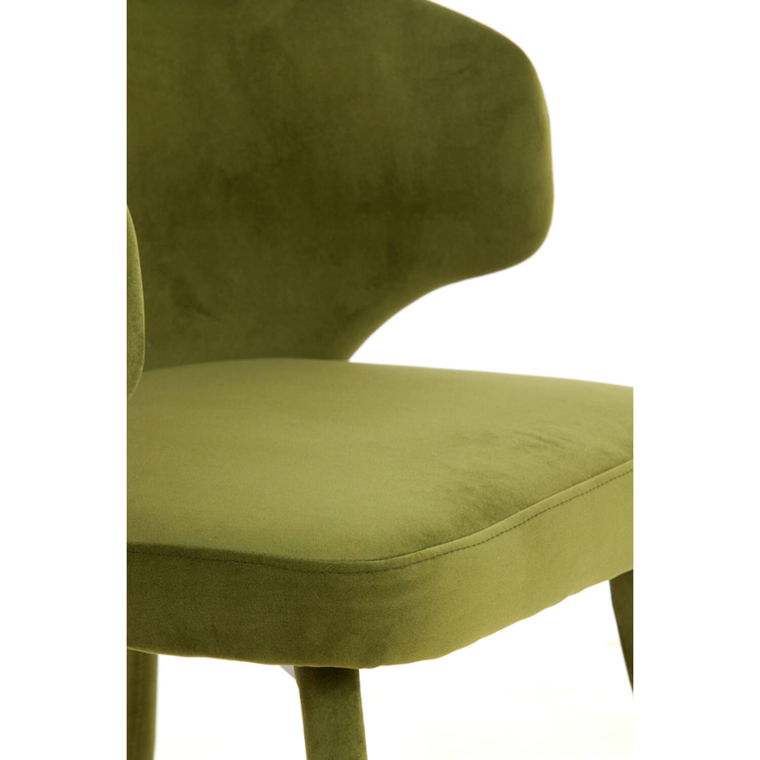 Eetkamerstoel 58x54,5x83 cm KOSAKA olijf groen