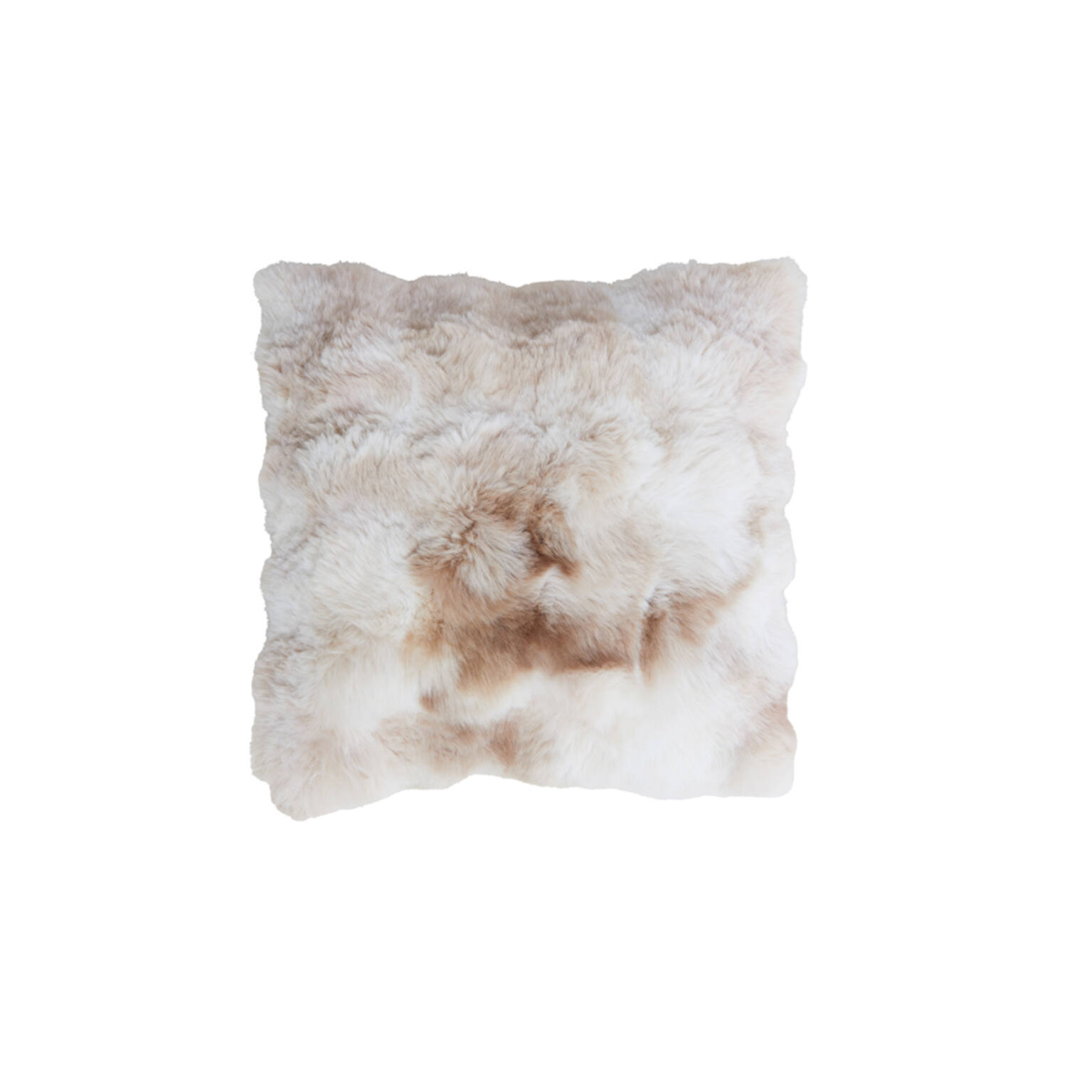 Cushion 42x42 cm VELORA brown-cream