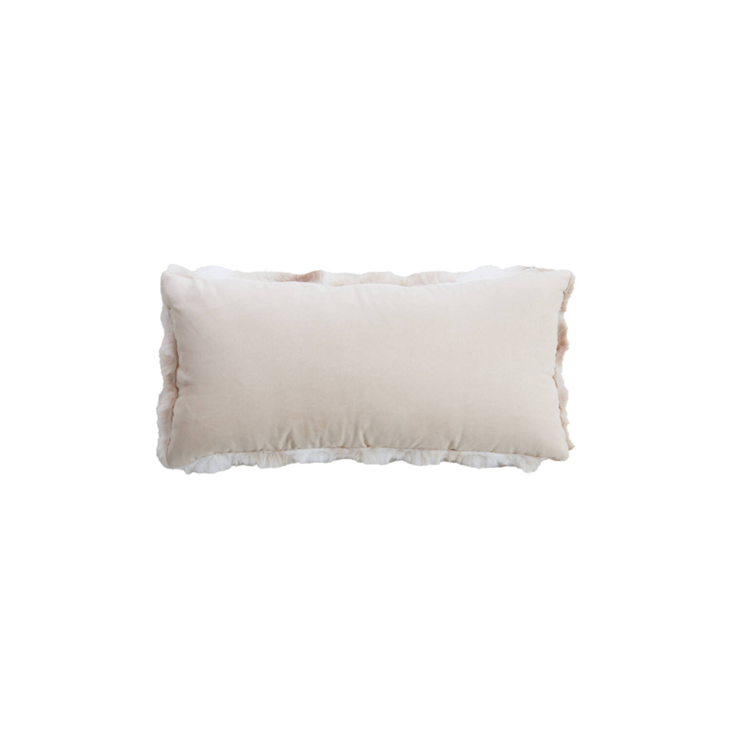 Cushion 60x30 cm VELORA brown-cream