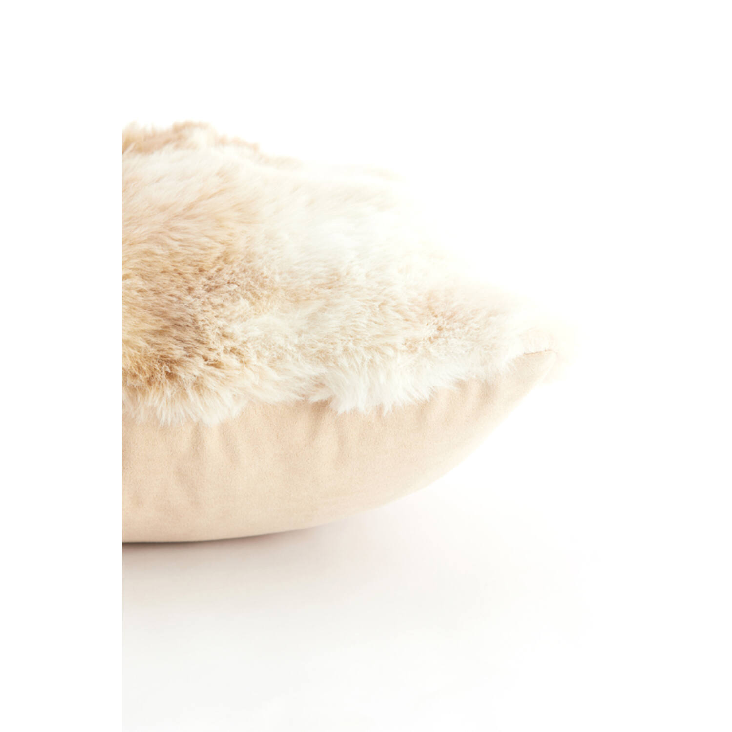 Cushion 60x30 cm VELORA brown-cream