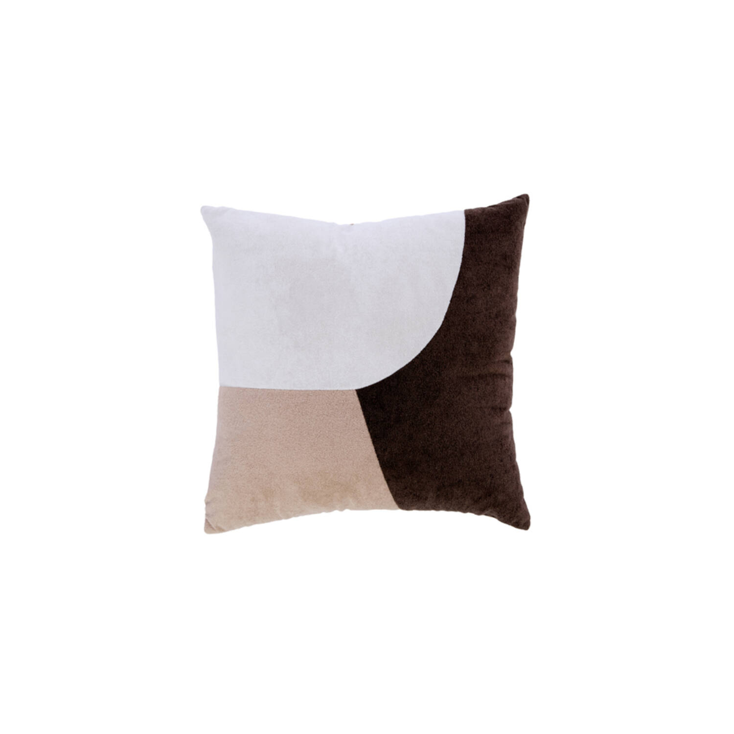 Kussen 45x45 cm ELITE bruin-crème