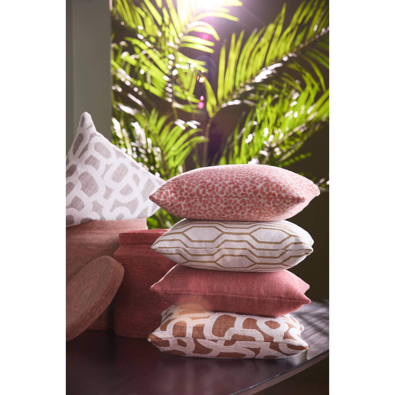 Cushion 45x45 cm JOPLIN cream+gold