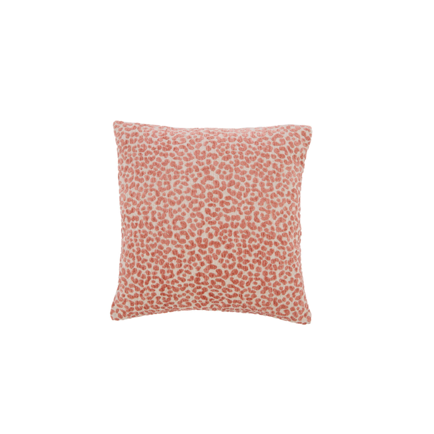 Kussen 45x45 cm SAFFORD zand+koraal