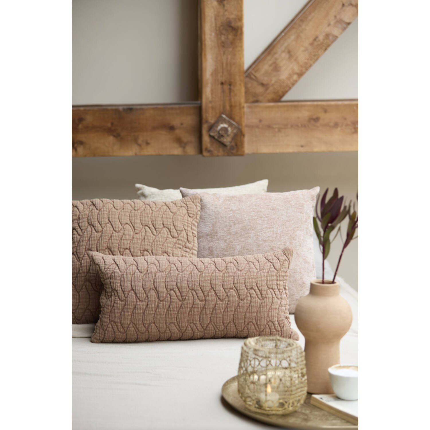 Cushion 45x45 cm OSTUNI light pink