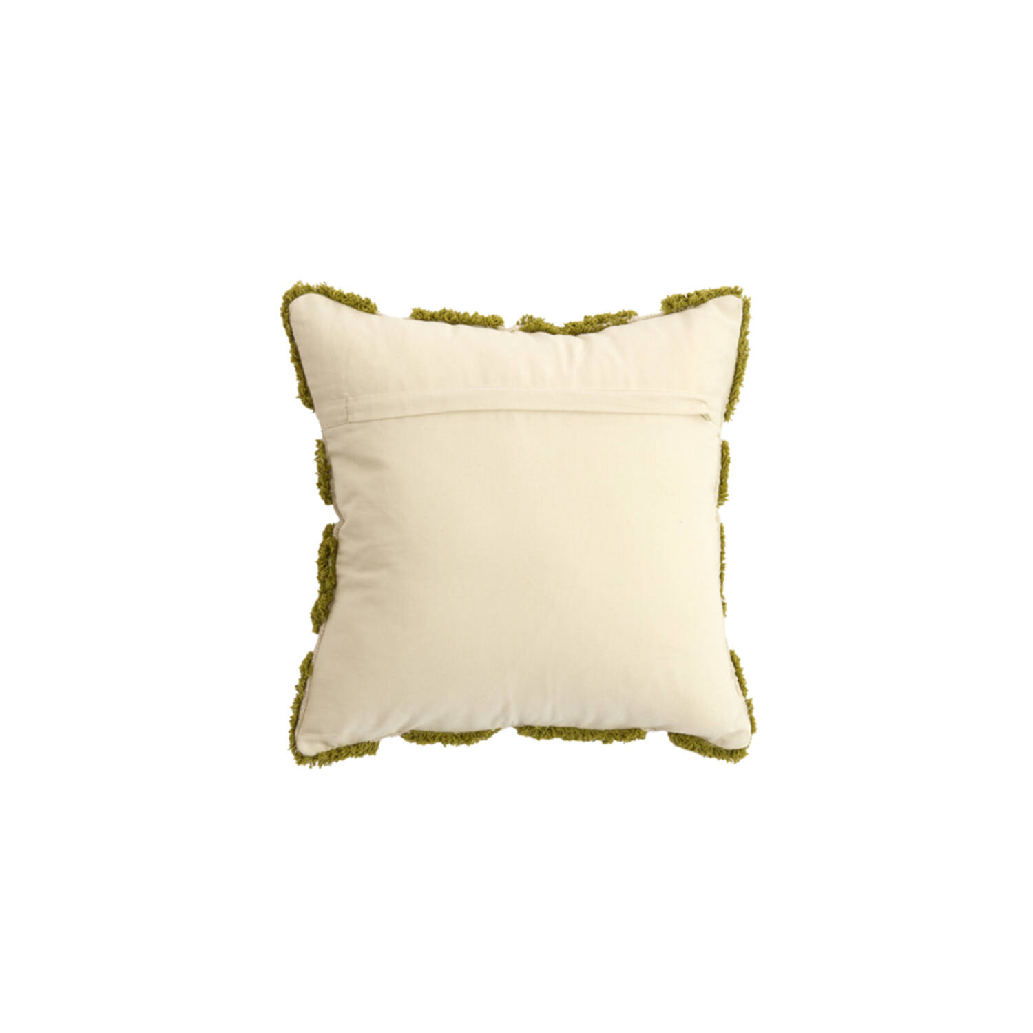 Cushion 45x45 cm FASANO green+cream