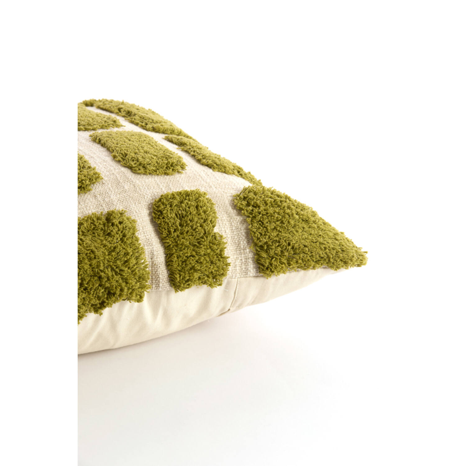 Cushion 45x45 cm FASANO green+cream
