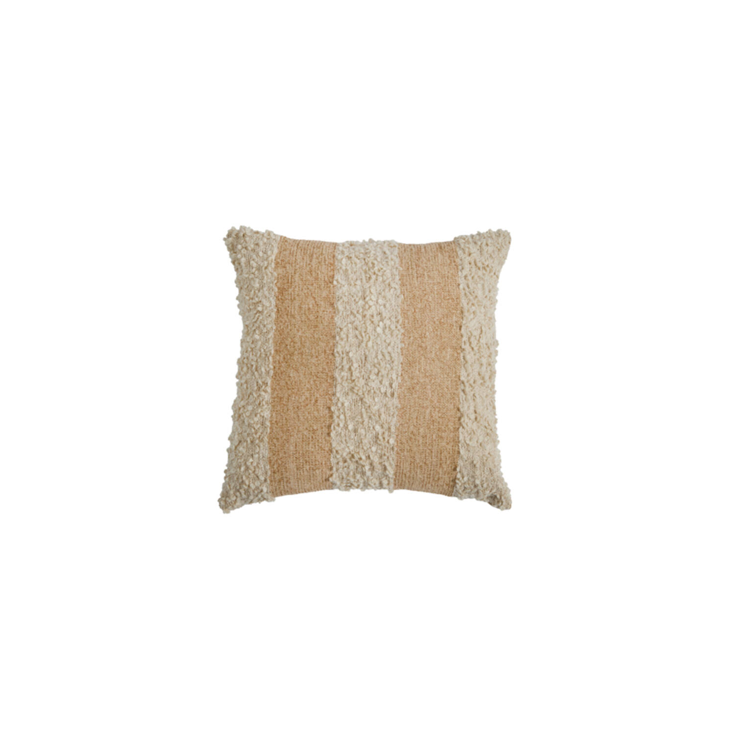Cushion 45x45 cm NIMBA sand+light peach