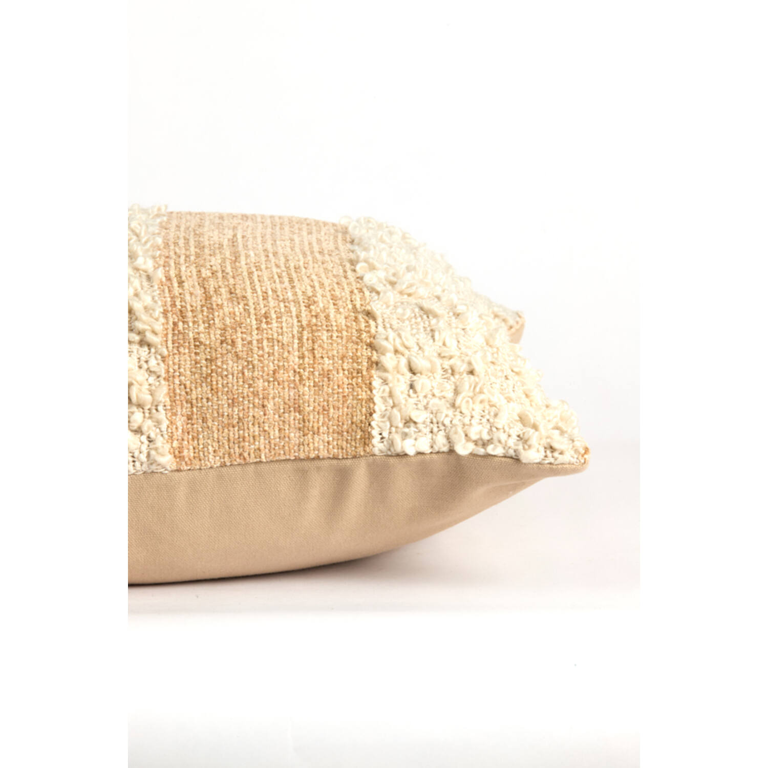 Cushion 45x45 cm NIMBA sand+light peach