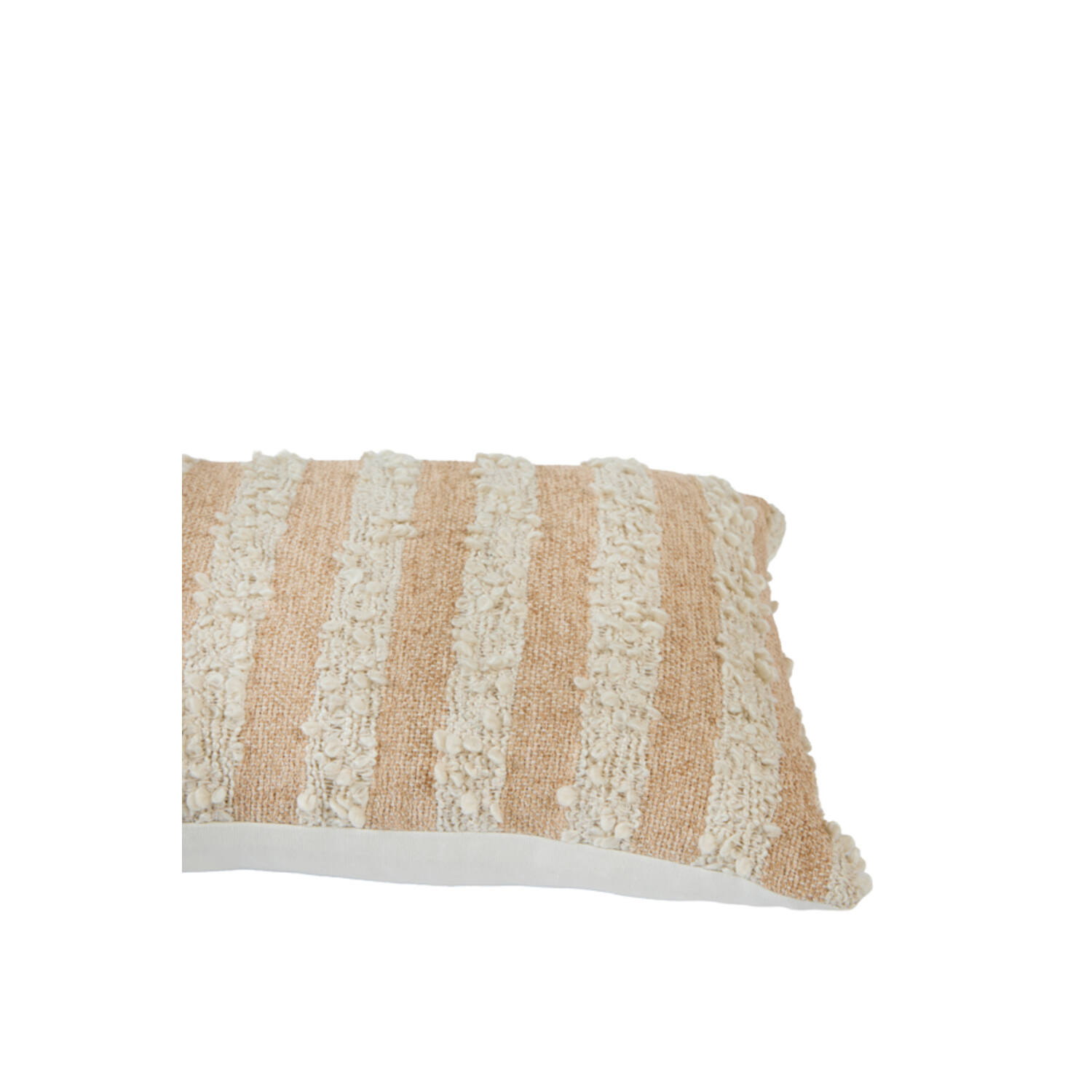 Cushion 60x30 cm NIMBA sand+light peach