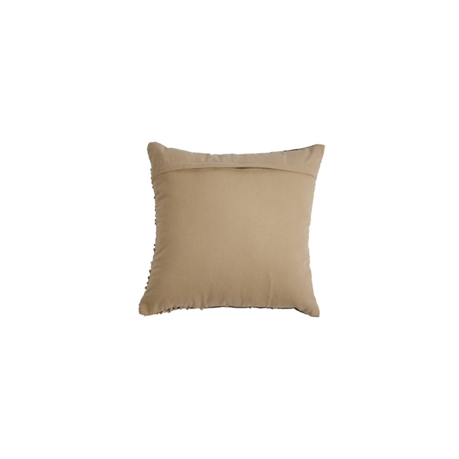Cushion 45x45 cm TIANI dark brown+brown-cream
