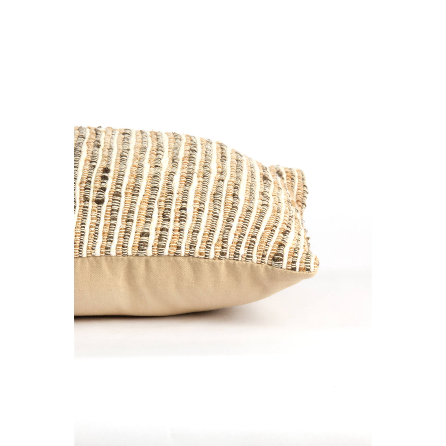 Cushion 45x45 cm LUNCA cream+brown+dark brown