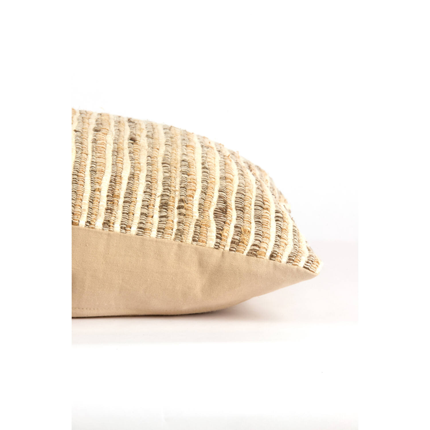 Cushion 60x30 cm LUNCA cream+brown+dark brown