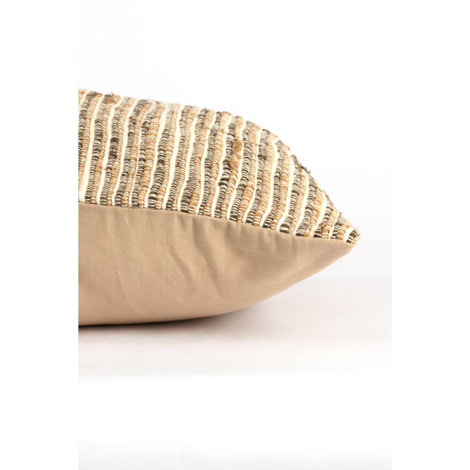 Cushion 100x35 cm LUNCA cream+brown+dark brown