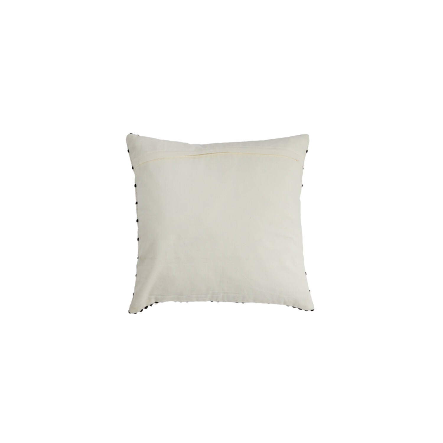Cushion 45x45 cm LINKA cream+black