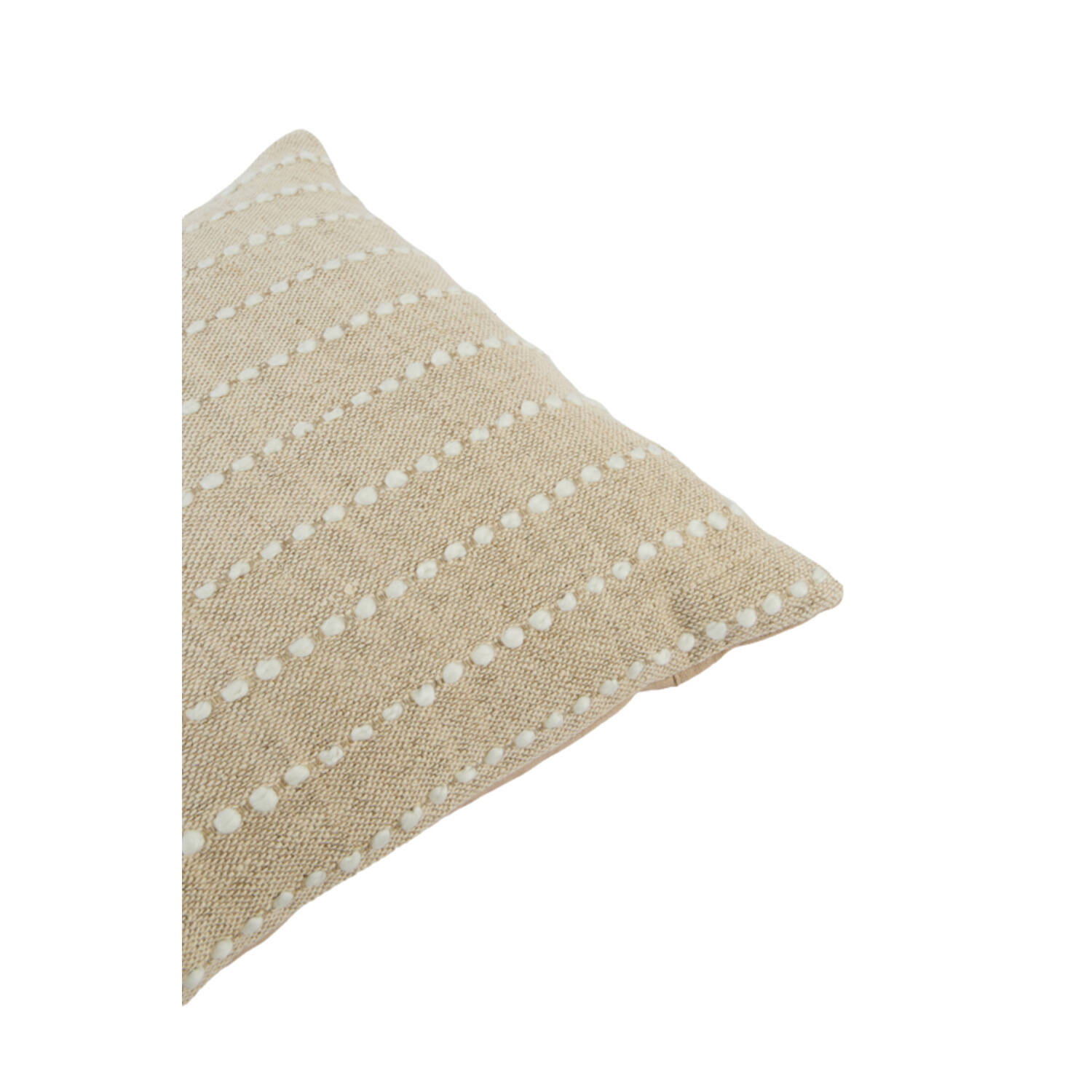 Cushion 45x45 cm LINKA beige+cream