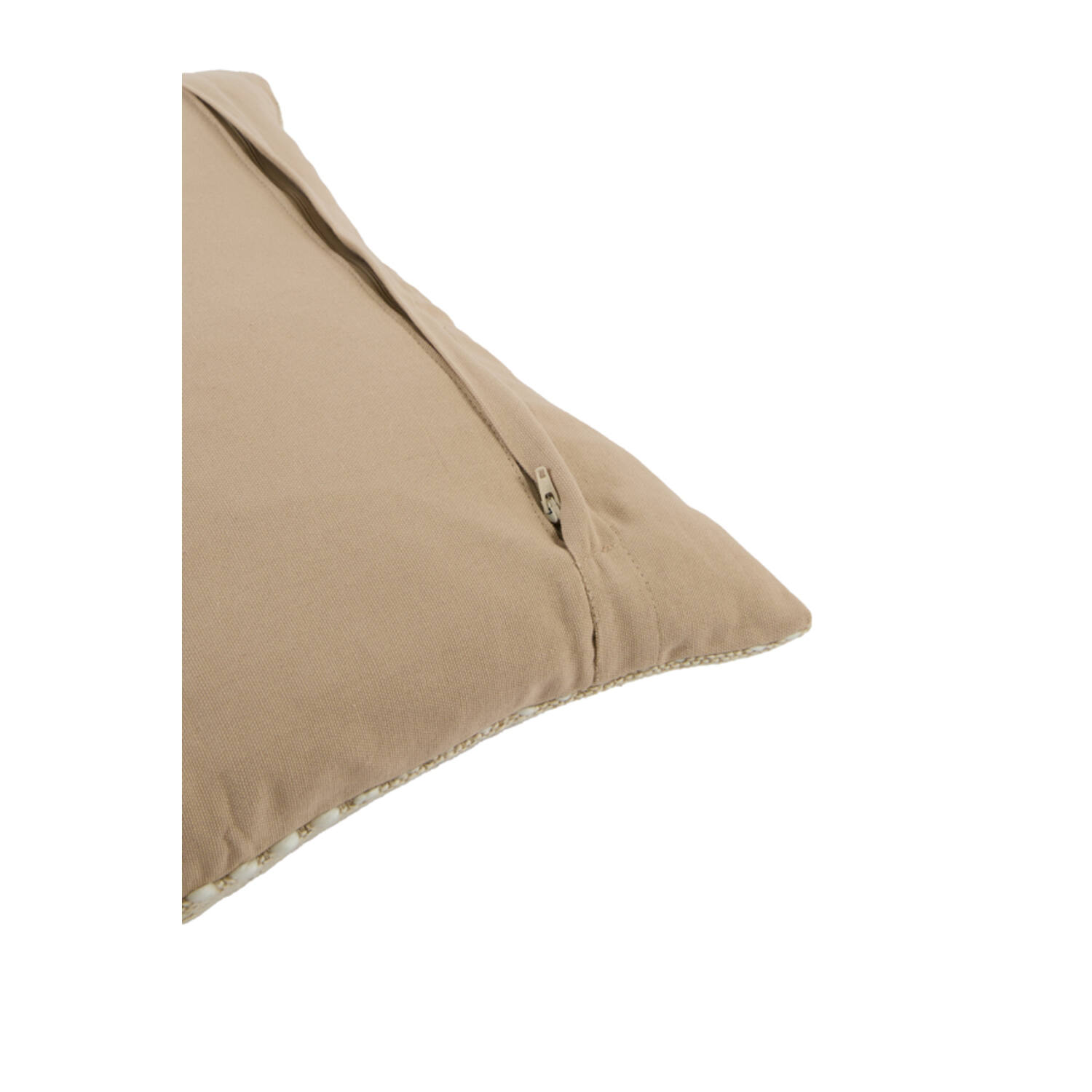 Cushion 45x45 cm LINKA beige+cream