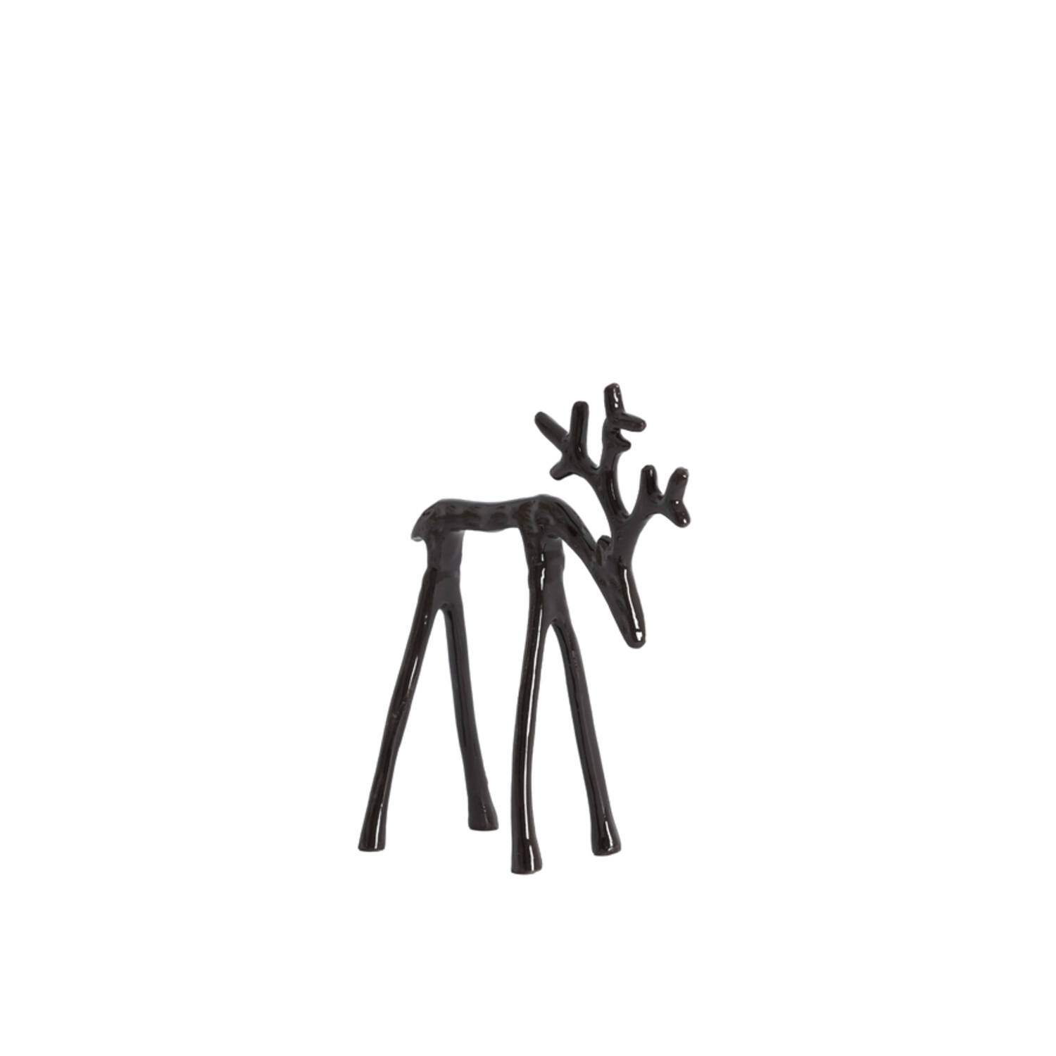 Adorno 17,5x8,5x20 cm DEER marrón oscuro